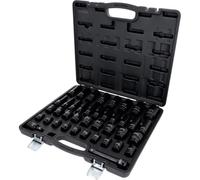 KS Tools 515.0065 1/2" Juego de llaves de vaso de impacto hexagonal, 40 pzs