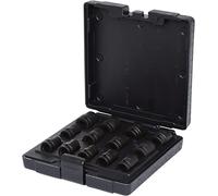 KS Tools Juego de vasos de impacto 515.0900 – 13 piezas, 10–24 mm, 1/2" en bandeja 1/6
