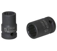 KS Tools 515.0969 3/8" Llave de vaso de impacto, dodecaedra, entrecaras 19 mm