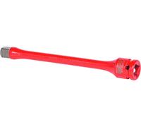 KS Tools 515.1064 - Prolongador de la barra de torsión, color rojo (tamaño: 195 mm, 1/2")
