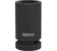 KS Tools 515.1850 - Vaso de impacto hexagonal, largo (50 mm, 1")
