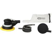 KS Tools 515.3066 - Amoladora excéntrica para desbaste, con aspiración de polvo