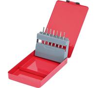 Juego de puntas de fresado HM, 7 piezas KS Tools, en caja de chapa de acero