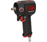 KS Tools 515.3855 Atornillador de impacto neumático de alta potencia de 3/8" miniMONSTER Xtremelight de 1390 Nm