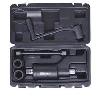 KS Tools 516.1155, Juego de convertidores de par, color , 1 pulgada, 5 unidades, 30x32 mm, 11,5 kg