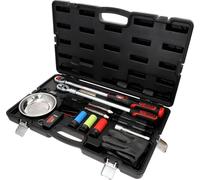 KS Tools 516.2450: Juego completo para el servicio de cambio de ruedas, con llave de tuercas de 1/2" del sistema INFINITOOL