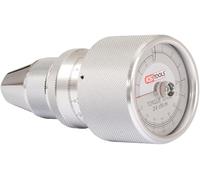 KS Tools 516.3425 Comprobador de par electrónico de precisión con reloj comparador y función de valor máximo, 5-60cNm