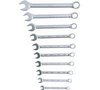 KS Tools 517.0080 Juego de llaves combinadas, en ángulo, 10 pzs 8-22mm