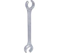 Llave acodada de dos bocas abiertas KS Tools, dodecagonal