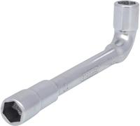 KS Tools 517.0410-E Llave de pipa con agujero pasante ULTIMATEplus, 10mm, colgador
