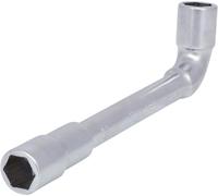 KS Tools 517.0411 - Llave de pipa, hexagonal, maciza, curvada 90° (entrecaras 11 mm)