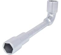 KS Tools 517.0421 - Llave de pipa, hexagonal, maciza, curvada 90° (entrecaras 21 mm)
