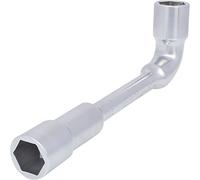 KS Tools 517.0423 - Llave de pipa, hexagonal, maciza, curvada 90° (entrecaras 23 mm)