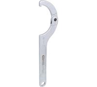KS Tools 517.1319 Llave de gancho articulada con pico, 80-120 mm