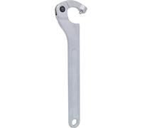 KS Tools 517.1324 Llave de gancho articulada con espiga, 35-50 mm