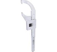 KS Tools 517.1398 Llave de gancho articulada con pico, 20-100 mm