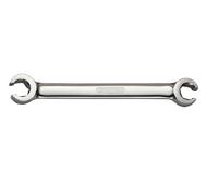 KS Tools 518.0522 Llave de estrella doble abierta CHROMEplus, en ángulo, 30x32 mm