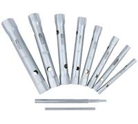 KS Tools 518.0900 - Pack de 10 piezas con llaves de vaso para tubos (entrecaras 6 x 7-20 x 22 mm)