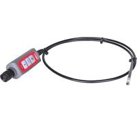KS Tools 550.8551 Sonda de cámara frontal de 0° ULTIMATEvision SUPERCHARGED - Manguito flexible de PVC, Ø5,5mm, 1m