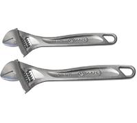 KS Tools 577.0299 Juego de llaves inglesas, ajustables, 2 pzs
