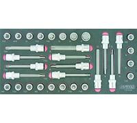 KS Tools 713.5009 Ultimate módulo de 32 llaves destornillador 1/2 "