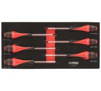 KS Tools 713.5014 Ultimate módulo de 6 destornilladores Torx, abiertos