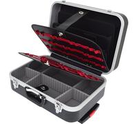 Maletín de carcasa dura de ABS con trolley telescópico KS Tools, L x A x H 435 x 310 x 160 mm