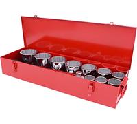 KS Tools 911.0814 1" Juego de Llaves de vaso, 14 pzs