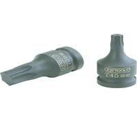 KS Tools 911.0913 1/2" Llave de vaso de impacto con punta para tornillos Torx, corta, T40