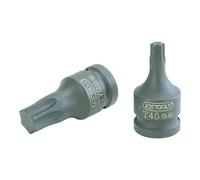 KS Tools 911.0955 1/2" Llave de vaso de impacto con punta para tornillos Torx, corta, T60