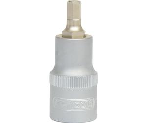 KS Tools 911.1322-E Llave de vaso con punta tipo Allen 1/2", corta, 22 mm, colgador