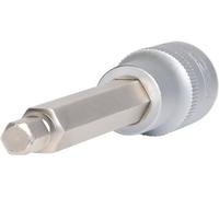 KS Tools 911.1327-E 1/2" Bit con adaptador de impacto hexagonal 7 x 110mm, colgador
