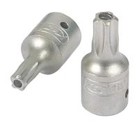 KS Tools 911.1471 1/4" Bit con adaptador estrella de cinco puntas TS10