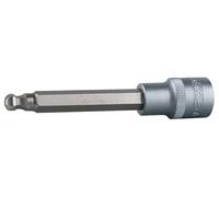 KS Tools 911.1685 Llave de vaso con punta tipo Allen con cabeza de bola 1/2", 5 mm, 160 mm