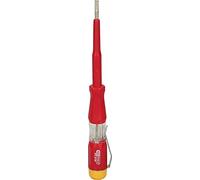 KS Tools 911.2176 Comprobador de tensión con aislamiento protector 100-500 V, 140 mm
