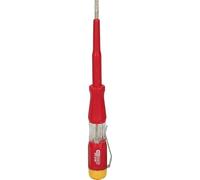 KS Tools 911.2176 Comprobador de tensión con aislamiento protector 100-500 V, 140 mm