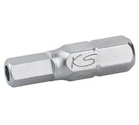 KS Tools 911.2962 1/4" Bit hexagonal 5/64", 25mm, paquete de 5