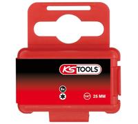 KS Tools 911.3354 1/4" Punta para tornillos Torx, 25mm, T2, paquete de 5