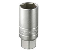 KS Tools 911.3805-E 3/8" Llave de vaso para bujías 21mm, colgador