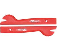 KS Tools 911.8115 Juego de rascadores y cortadores de pesos de equilibrado, 2 pzs