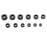 KS Tools 913.1415 Juego especial de extractores de tuercas, 12 pzs
