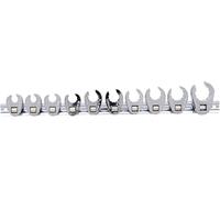 KS Tools 913.3900 3/8" Juego de llaves de boca encajables 10 pzs, 10-22mm