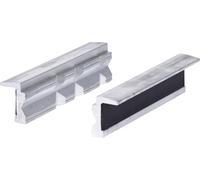 KS Tools 914.0086 Mordazas protectoras de aluminio con sujeciones trapezoidales para tornillo de banco, 120 mm