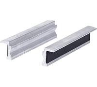 KS Tools 914.0087 Mordazas protectoras de aluminio con sujeciones trapezoidales para tornillo de banco, 140 mm
