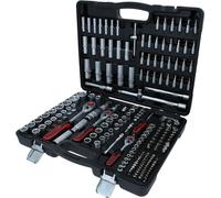 KS Tools – Juego de llave de vaso 917.0795 – 1/4", 3/8", 1/2" – 195 pz