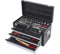 KS Tools 918.0150 1/4" + 1/2" Juego de herramientas universales CHROMEplus, 99 pzs. pulgadas