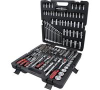 KS Tools 918.0216 1/4" + 3/8" + 1/2" Juego de llaves de vaso CHROMEplus, 216 pzs.