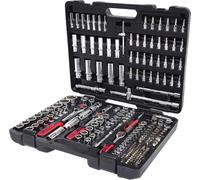 KS Tools 918.0795 1/4" + 3/8" + 1/2" Juego de llaves de vaso CHROMEplus, 195 pzs.