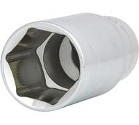 KS Tools 918.1257-E 1/2" CHROMEplus Llave de vaso Flank-Drive 27mm, colgador
