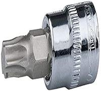 KS Tools 918.1484 1/4" CHROMEplus Bit con adaptador Torx T30